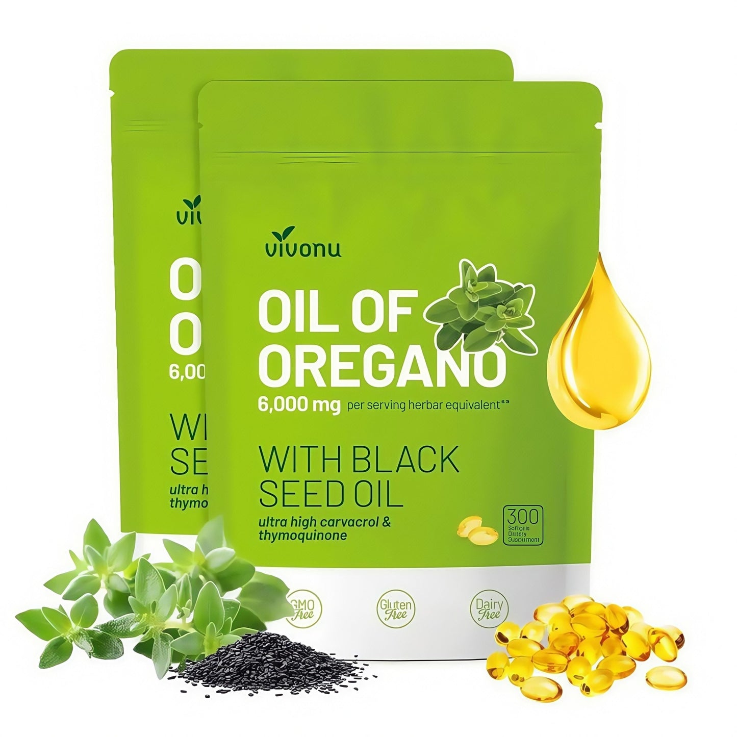 Butter Soft Capsules OIL OF OREGANO